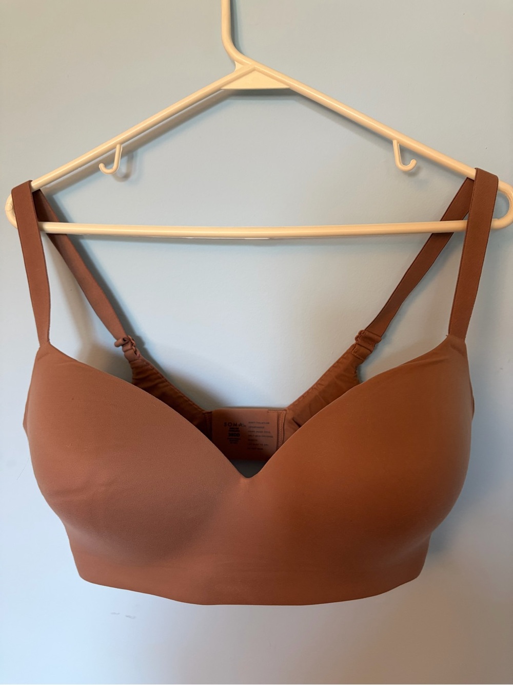 Soma Wireless Molded Cup Bra - Rust Brown